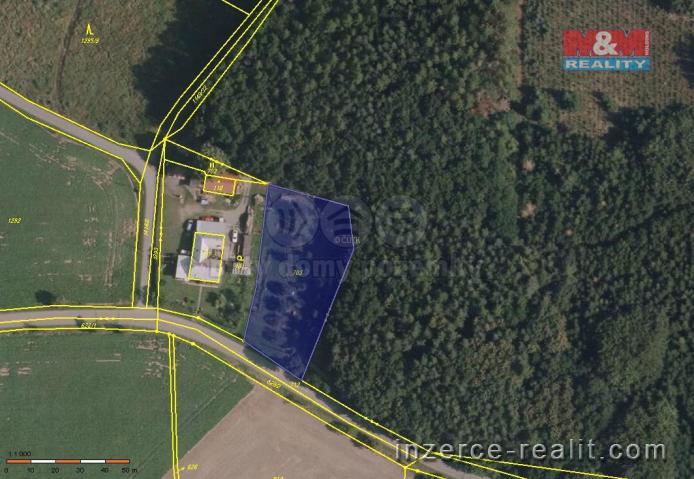 Prodej, pozemek, 2324 m2, Konice - Nová Dědina