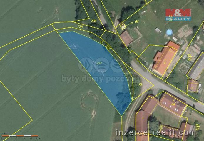 Prodej, pozemek, 1158 m2, Loket - Alberovice