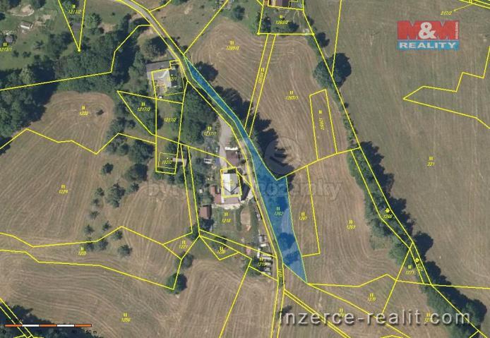 Prodej, pozemek, 1025 m2, Benecko - Mrklov
