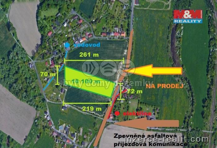 Prodej, pozemek, 16100 m2, Bohumín - Pudlov