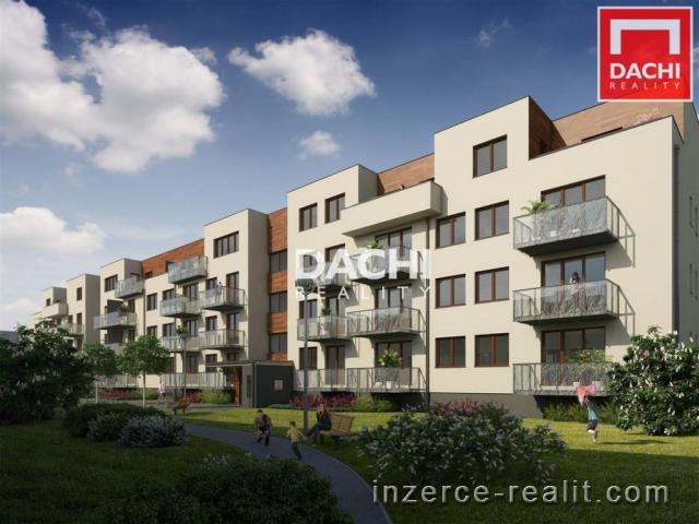 Prodej novostavby bytu 1.D (C3)  2+kk 59 m, Olomouc, Bytové domy Na Šibeníku