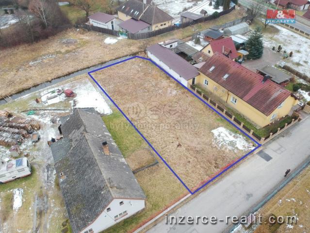 Prodej, pozemek, 822 m², Jindřichův Hradec - Otín